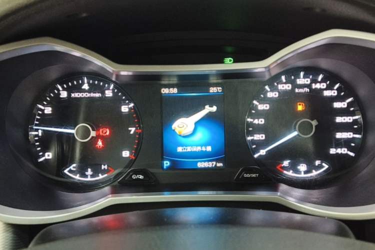 Used Geely Auto Emgrand GS 2018 Lingchao Edition 1.4T Automatic LingShang Smart Connectivity Model Instrument Cluster