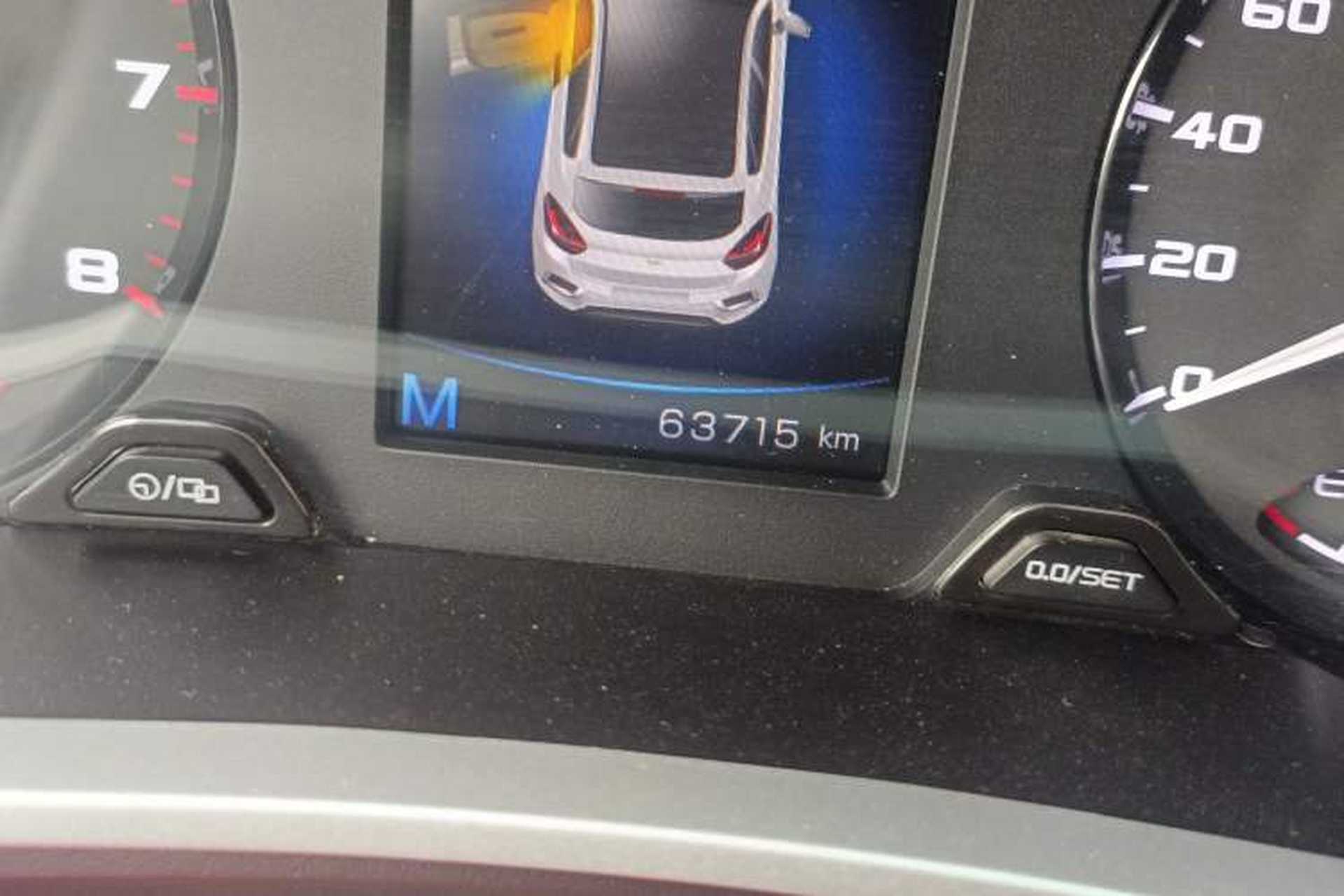 Used Geely Auto Emgrand GS 2018 Elegant Edition 1.8L Manual LingShang Model Odometer Close Up
