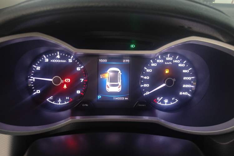 Used Geely Auto Emgrand GS 2018 Sport Edition 1.4T Automatic ZhenShang Model Instrument Cluster