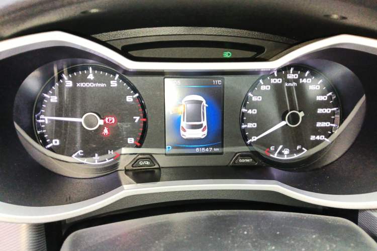 Used Geely Auto Emgrand GS 2018 Lingchao Edition 1.4T Automatic LingShang Smart Connectivity Model Instrument Cluster