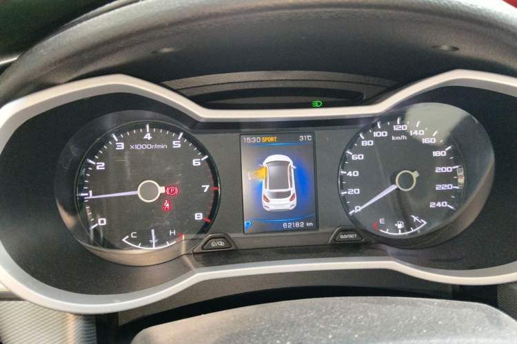 Used Geely Auto Emgrand GS 2018 Sport Edition 1.4T Automatic LingShang Model Instrument Cluster