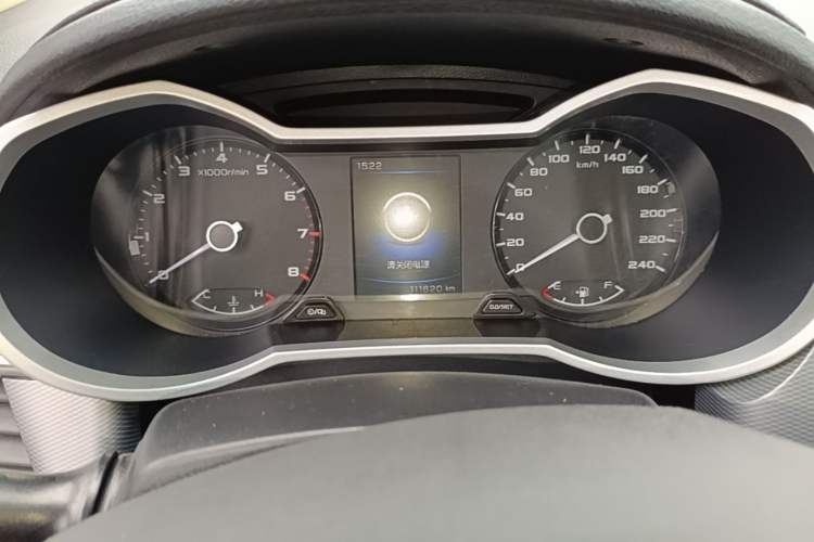 Used Geely Auto Emgrand GS 2018 Sport Edition 1.4T Automatic LingShang Model Instrument Cluster