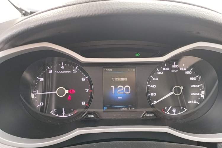 Used Geely Auto Emgrand GS 2018 Lingchao Edition 1.4T Automatic LingShang Smart Connectivity Model Instrument Cluster