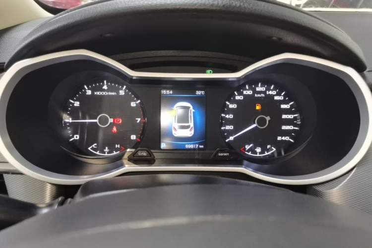 Used Geely Auto Emgrand GS 2018 Lingchao Edition 1.4T Automatic LingShang Smart Connectivity Model Instrument Cluster