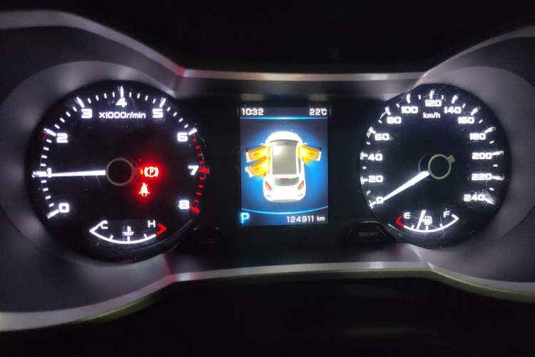 Used Geely Auto Emgrand GS 2018 Lingchao Edition 1.4T Automatic LingShang Smart Connectivity Model Instrument Cluster