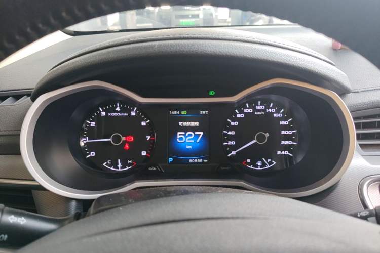 Used Geely Auto Emgrand GS 2018 Lingchao Edition 1.4T Automatic ZhenShang Smart Connectivity Model Instrument Cluster