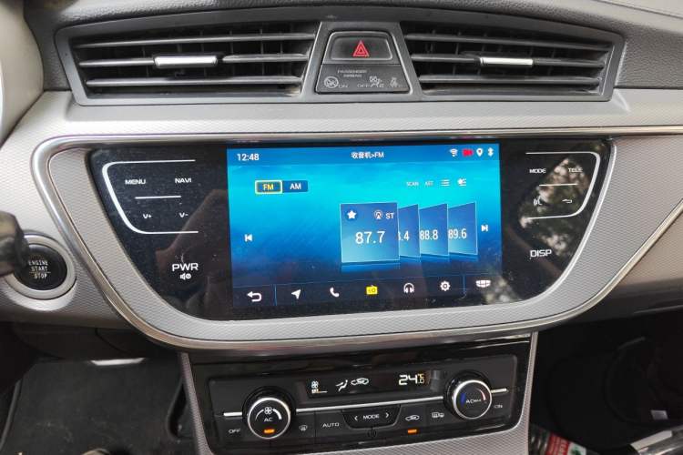 Used Geely Auto Emgrand GS 2018 Sport Edition 1.4T Automatic LingShang Model Audio And AC Panel