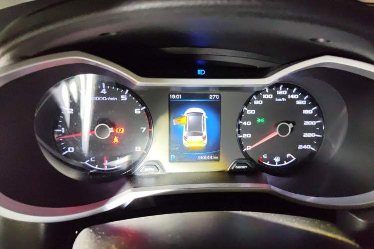 Used Geely Auto Emgrand GS 2018 Lingchao Edition 1.4T Automatic ZhenShang Smart Connectivity Model Instrument Cluster