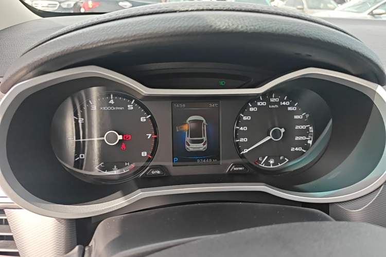 Used Geely Auto Emgrand GS 2018 Lingchao Edition 1.4T Automatic LingShang Smart Connectivity Model Instrument Cluster