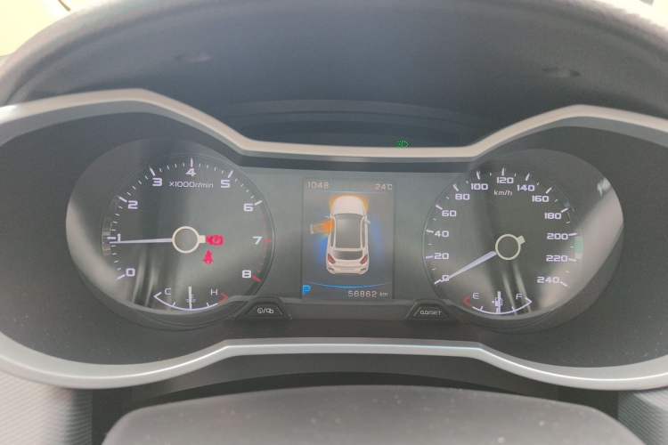 Used Geely Auto Emgrand GS 2018 Lingchao Edition 1.4T Automatic LingShang Smart Connectivity Model Instrument Cluster