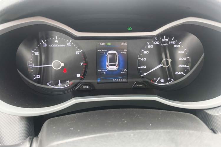 Used Geely Auto Emgrand GS 2018 Lingchao Edition 1.4T Automatic ZhenShang Smart Connectivity Model Instrument Cluster
