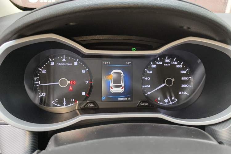 Used Geely Auto Emgrand GS 2018 Lingchao Edition 1.4T Automatic ZhenShang Smart Connectivity Model Instrument Cluster