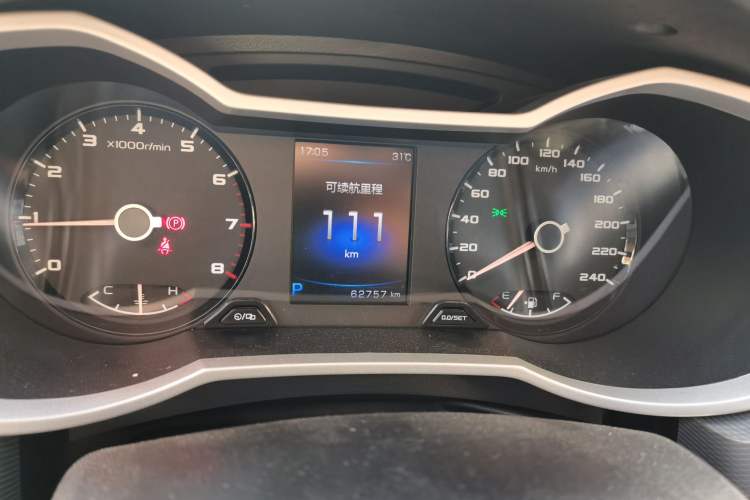 Used Geely Auto Emgrand GS 2018 Lingchao Edition 1.4T Automatic ZhenShang Smart Connectivity Model Instrument Cluster