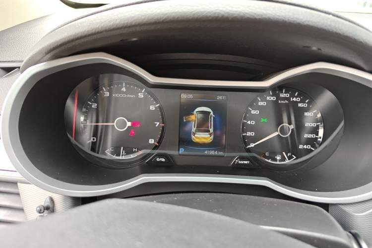 Used Geely Auto Emgrand GS 2018 Lingchao Edition 1.4T Automatic LingShang Smart Connectivity Model Instrument Cluster