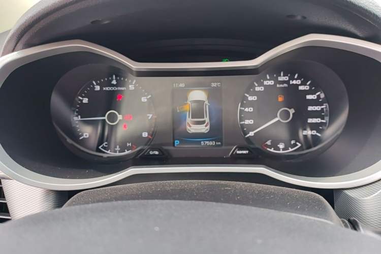 Used Geely Auto Emgrand GS 2018 Lingchao Edition 1.4T Automatic LingShang Smart Connectivity Model Instrument Cluster