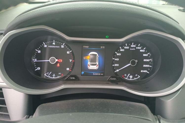 Used Geely Auto Emgrand GS 2018 Lingchao Edition 1.4T Automatic LingShang Smart Connectivity Model Instrument Cluster
