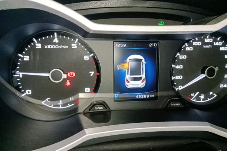 Used Geely Auto Emgrand GS 2018 Lingchao Edition 1.4T Automatic ZhenShang Smart Connectivity Model Instrument Cluster