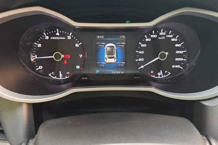 Used Geely Auto Emgrand GS 2018 Lingchao Edition 1.4T Automatic ZhenShang Smart Connectivity Model Instrument Cluster