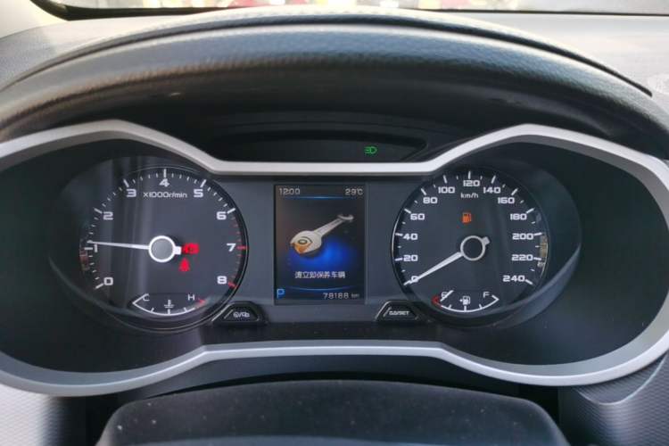 Used Geely Auto Emgrand GS 2018 Lingchao Edition 1.4T Automatic LingShang Smart Connectivity Model Instrument Cluster