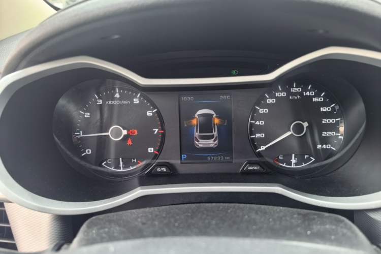Used Geely Auto Emgrand GS 2018 Lingchao Edition 1.4T Automatic ZhenShang Smart Connectivity Model Instrument Cluster