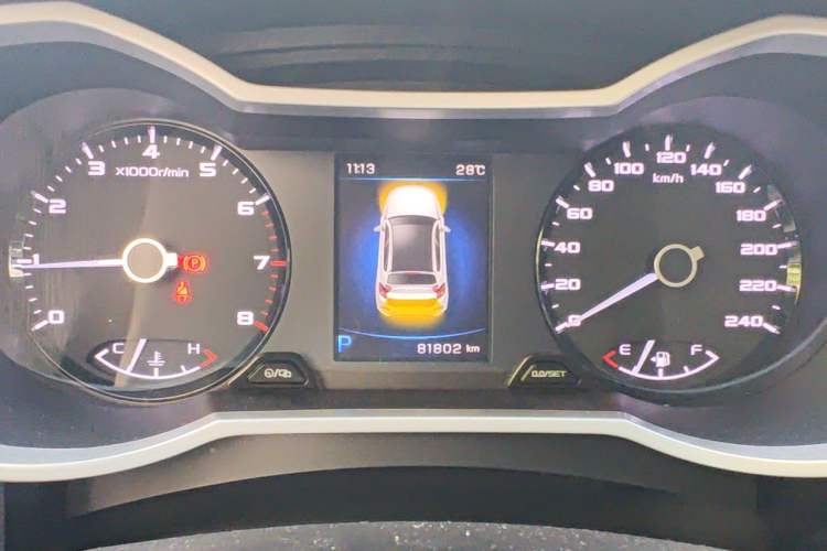 Used Geely Auto Emgrand GS 2018 Lingchao Edition 1.4T Automatic ZhenShang Smart Connectivity Model Instrument Cluster