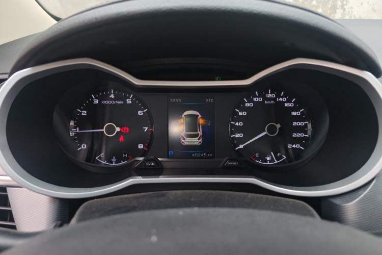 Used Geely Auto Emgrand GS 2018 Lingchao Edition 1.4T Automatic LingShang Smart Connectivity Model Instrument Cluster