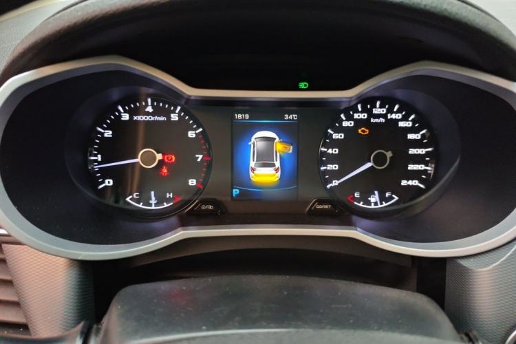 Used Geely Auto Emgrand GS 2018 Lingchao Edition 1.4T Automatic ZhenShang Smart Connectivity Model Instrument Cluster
