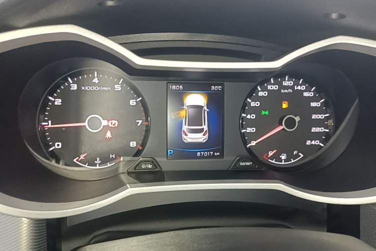 Used Geely Auto Emgrand GS 2018 Lingchao Edition 1.4T Automatic LingShang Smart Connectivity Model Instrument Cluster