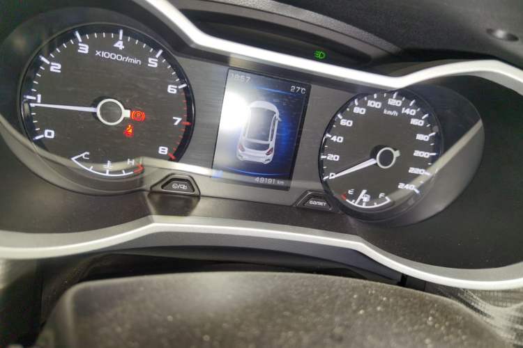 Used Geely Auto Emgrand GS 2018 Elegant Edition 1.8L Manual LingShang Model Odometer Close Up
