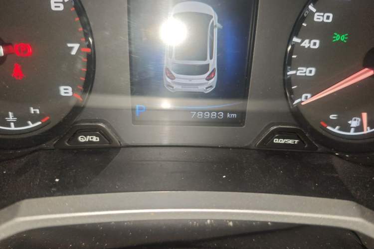 Used Geely Auto Emgrand GS 2018 Sport Edition 1.4T Automatic LingShang Model Odometer Close Up