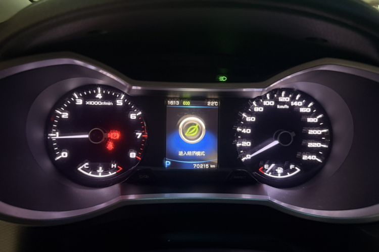 Used Geely Auto Emgrand GS 2018 Sport Edition 1.4T Automatic LingShang Model Odometer Close Up
