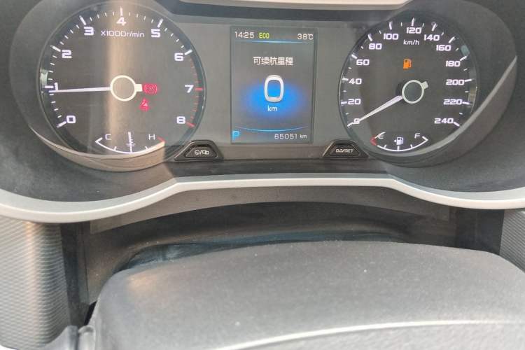 Used Geely Auto Emgrand GS 2018 Sport Edition 1.4T Automatic LingShang Model Odometer Close Up