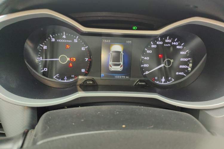 Used Geely Auto Emgrand GS 2018 Lingchao Edition 1.4T Automatic ZhenShang Smart Connectivity Model Odometer Close Up