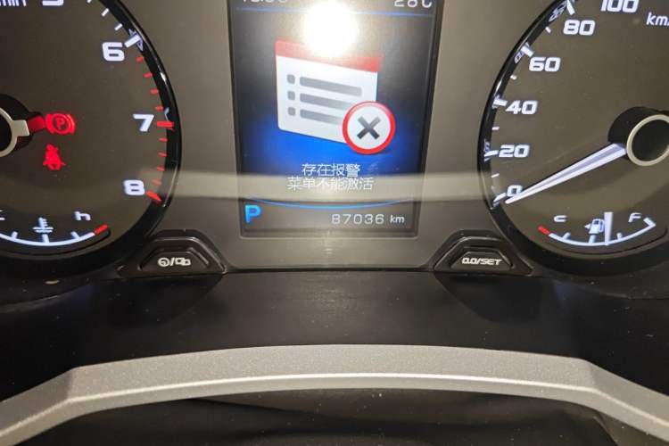 Used Geely Auto Emgrand GS 2018 Sport Edition 1.4T Automatic LingShang Model Odometer Close Up