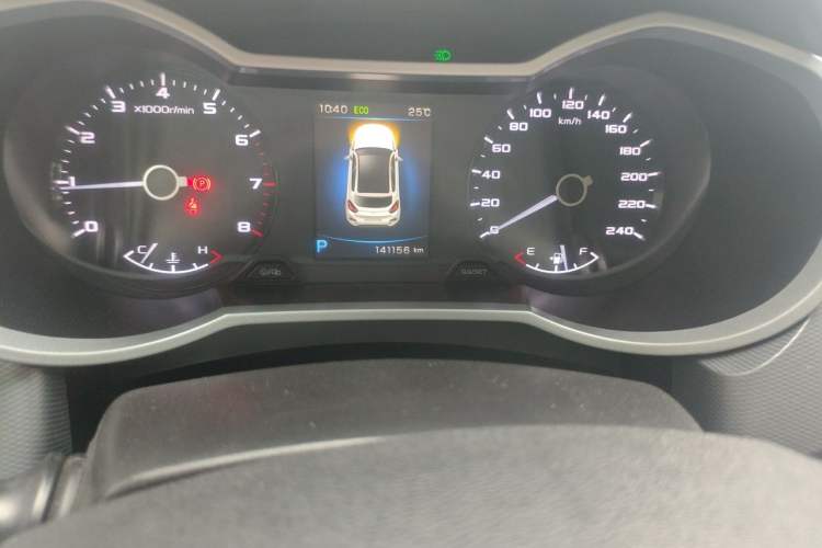Used Geely Auto Emgrand GS 2018 Sport Edition 1.4T Automatic LingShang Model Odometer Close Up