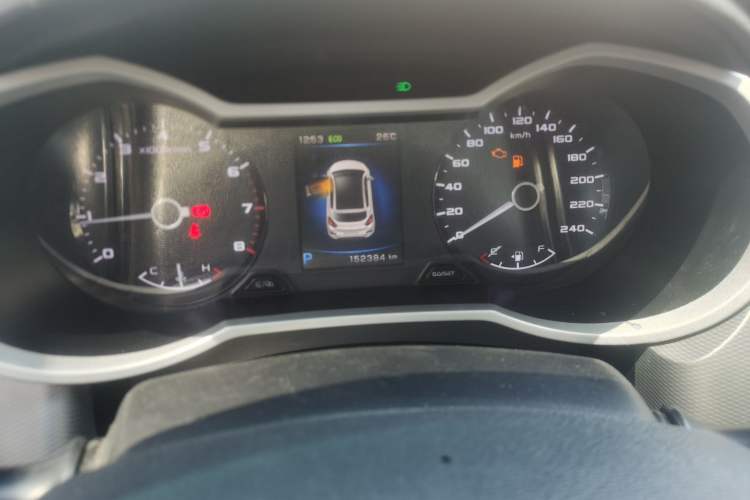 Used Geely Auto Emgrand GS 2018 Sport Edition 1.4T Automatic LingShang Model Odometer Close Up