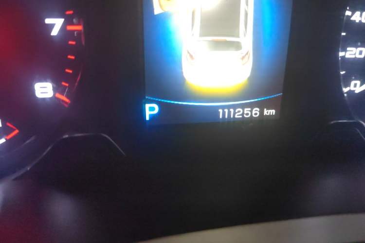 Used Geely Auto Emgrand GS 2018 Sport Edition 1.4T Automatic LingShang Model Odometer Close Up