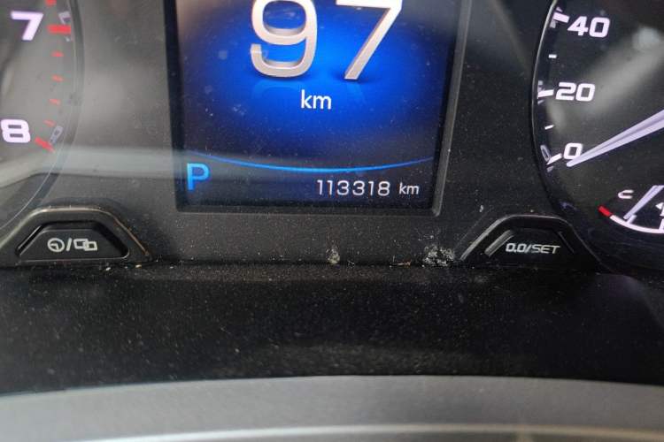 Used Geely Auto Emgrand GS 2018 Sport Edition 1.4T Automatic LingShang Model Odometer Close Up