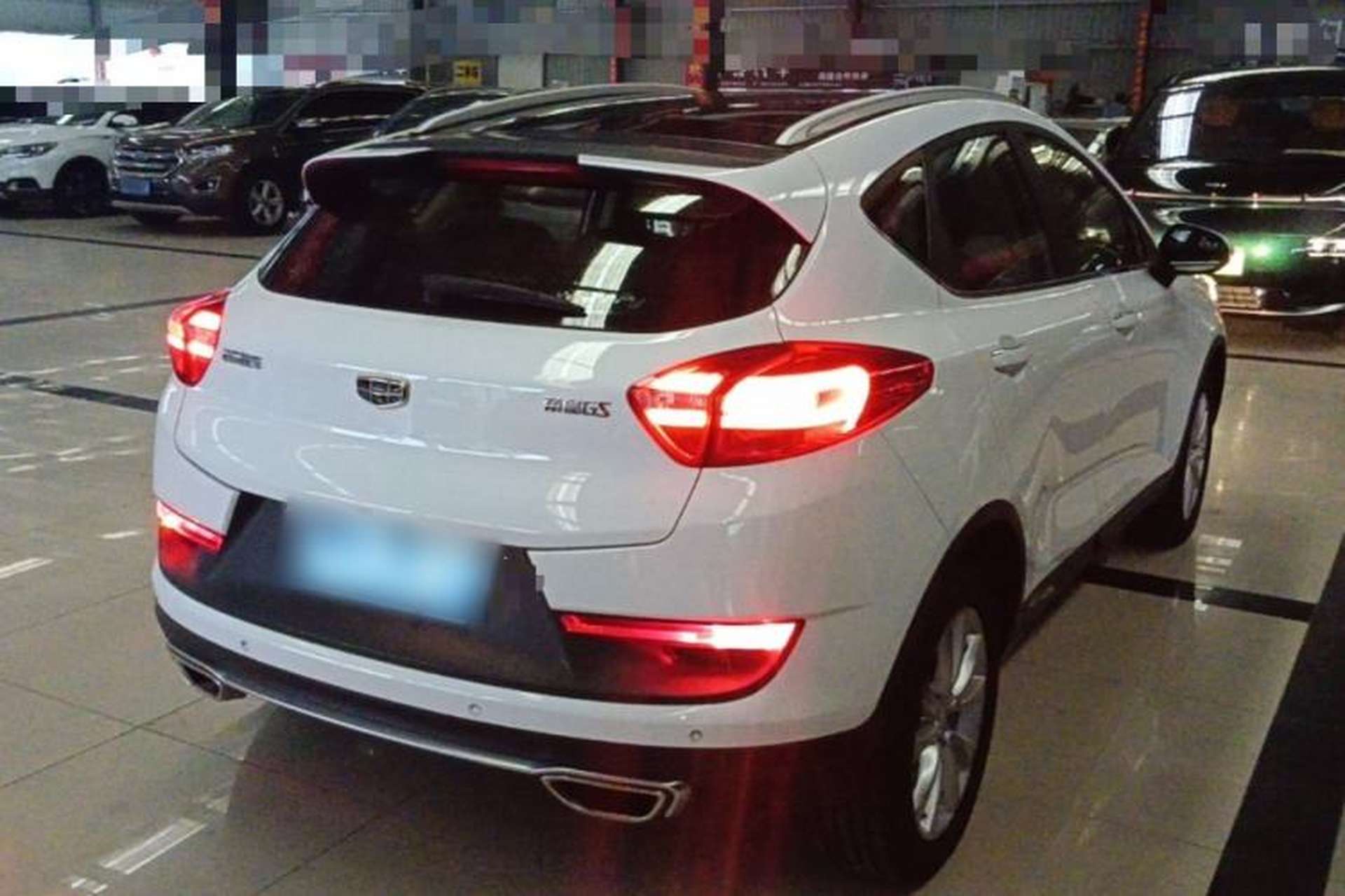 Used Geely Auto Emgrand GS 2018 Sport Edition 1.8L Automatic LingShang Model Rear Right 45 Deg