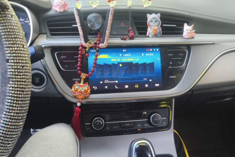Used Geely Auto Emgrand GS 2018 Sport Edition 1.4T Automatic LingShang Model Audio And AC Panel