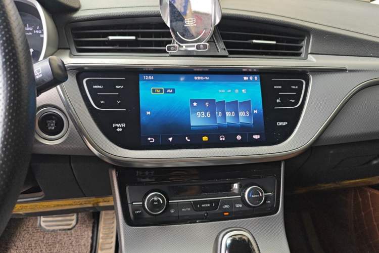 Used Geely Auto Emgrand GS 2018 Sport Edition 1.4T Automatic LingShang Model Audio And AC Panel