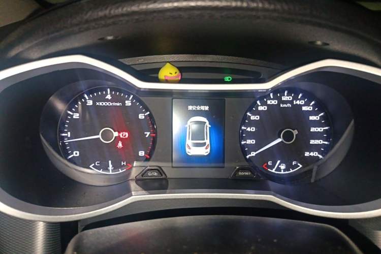 Used Geely Auto Emgrand GS 2018 Lingchao Edition 1.4T Automatic ZhenShang Smart Connectivity Model Instrument Cluster