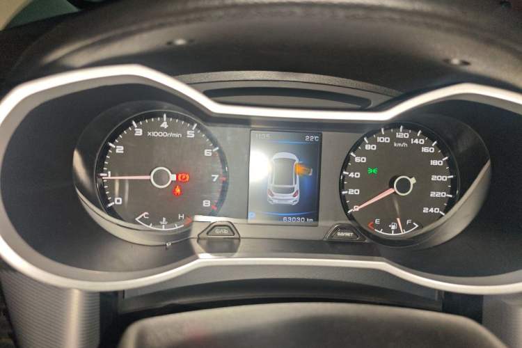 Used Geely Auto Emgrand GS 2018 Lingchao Edition 1.4T Automatic ZhenShang Smart Connectivity Model Instrument Cluster