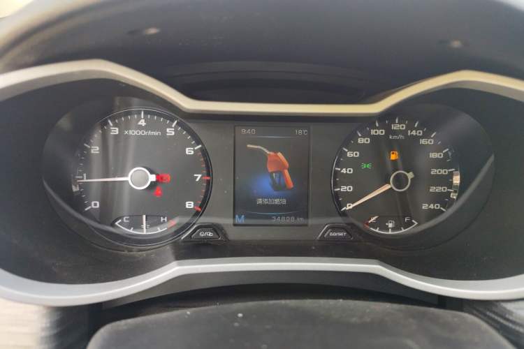Used Geely Auto Emgrand GS 2018 Elegant Edition 1.8L Manual LingShang Model Instrument Cluster