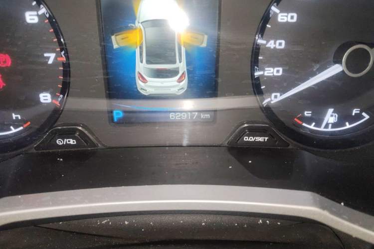 Used Geely Auto Emgrand GS 2018 Sport Edition 1.8L Automatic LingShang Model Odometer Close Up