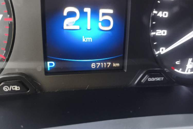Used Geely Auto Emgrand GS 2018 Sport Edition 1.4T Automatic LingShang Model Odometer Close Up