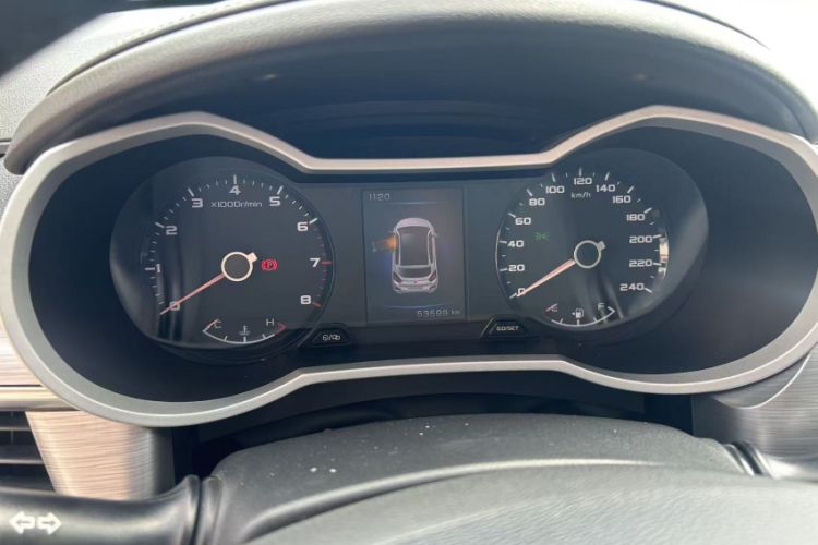 Used Geely Auto Emgrand GS 2019 1.4T CVT Active Odometer Close Up