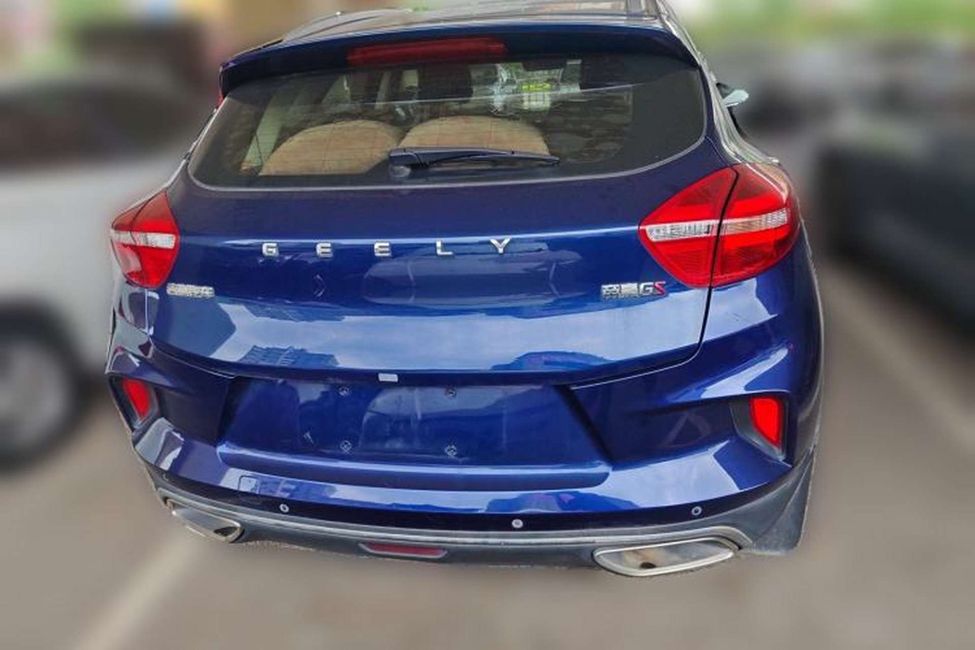 Used Geely Auto Emgrand GS 2019 1.4T CVT Edition Rear
