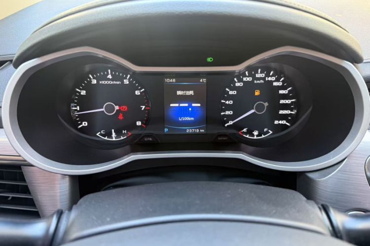 Used Geely Auto Emgrand GS 2019 1.4T CVT Edition Odometer Close Up