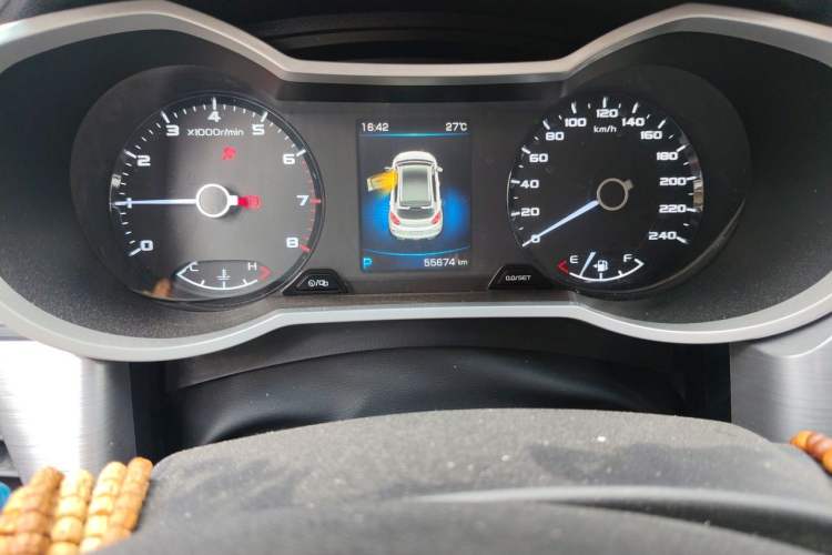 Used Geely Auto Emgrand GS 2019 1.5TD DCT Active 260T Odometer Close Up